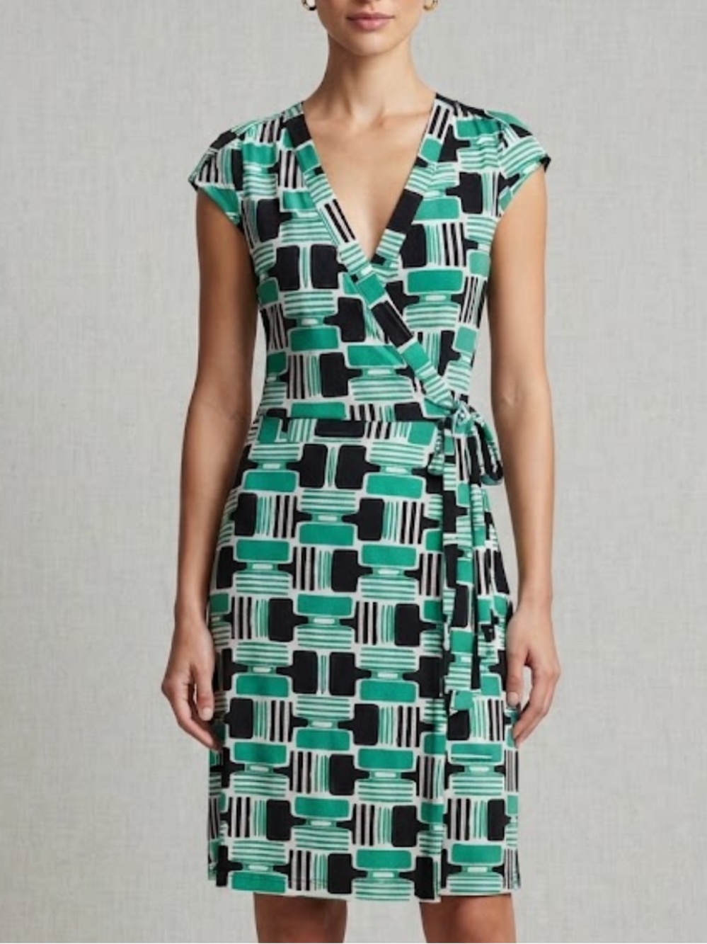 Vintage Bisou Bisou Wraparound Dress